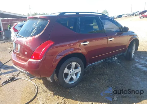 2005 Nissan Murano S z USA, uszkodzony, nr VIN JN8AZ08T75W317095